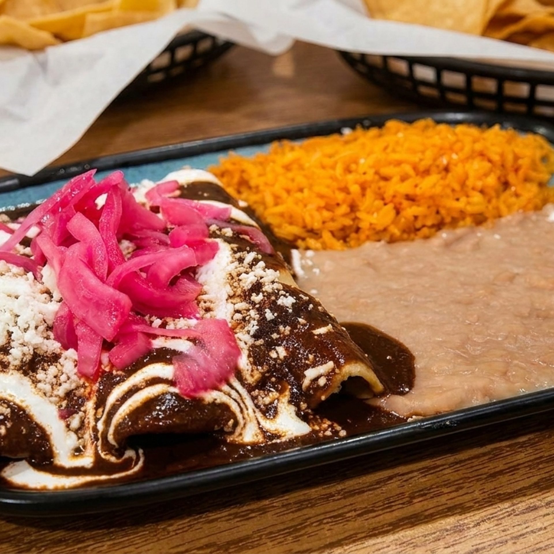 Mole Enchiladas and More