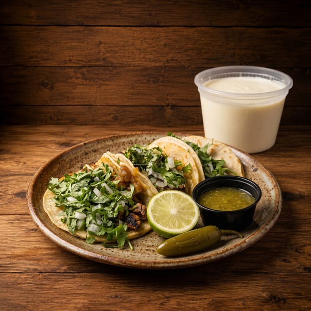 Tongue Beef / Lengua Taco.